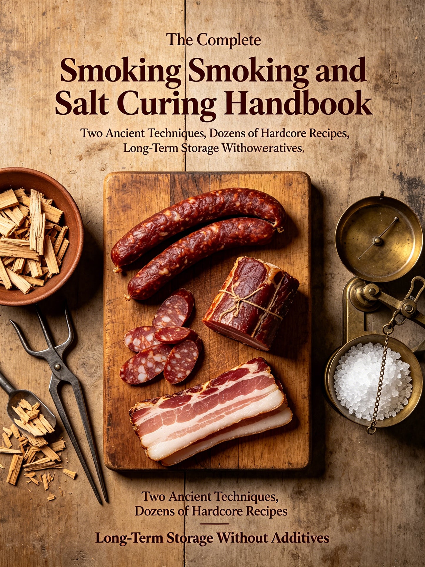 The Complete Smoking and Salt Curing Handbook Two Ancient Techniques, Dozens of Hardcore Recipes, Long-Term Storage Without Additives