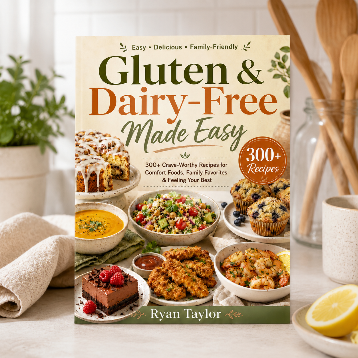 Gluten & Dairy-Free Made Easy: 300+ Crave-Worthy Recipes for Comfort Foods, Family Favorites & Feeling Your Best