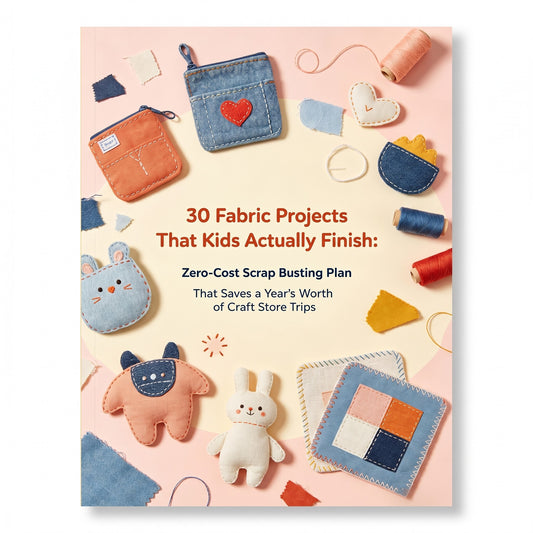 30 Fabric Projects That Kids Actually Finish: Zero-Cost Scrap Busting Plan That Saves a Year's Worth of Craft Store Trips