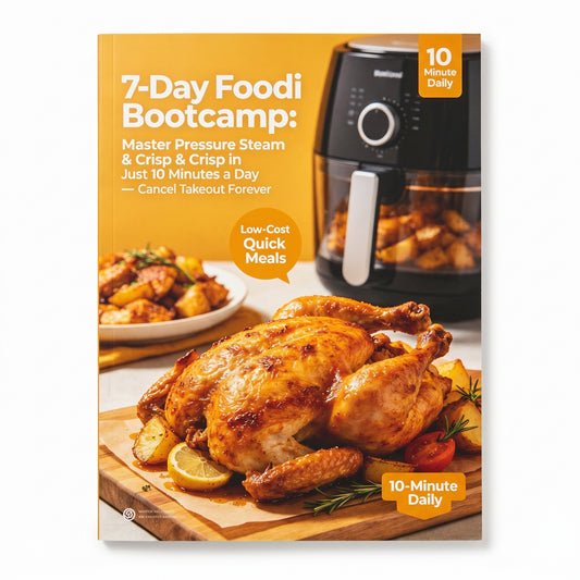 The 7-Day Foodi Bootcamp: Master Pressure Steam & Crisp in Just 10 Minutes a Day — Cancel Takeout Forever