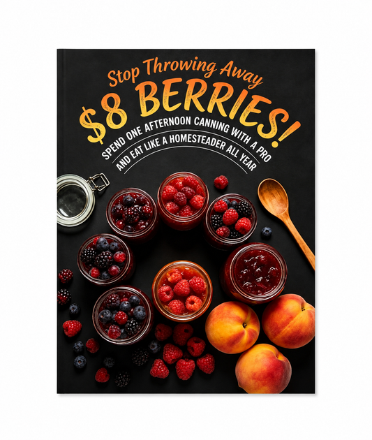 Stop Throwing Away $8 Berries! Spend One Afternoon Canning with a Pro and Eat Like a Homesteader All Year