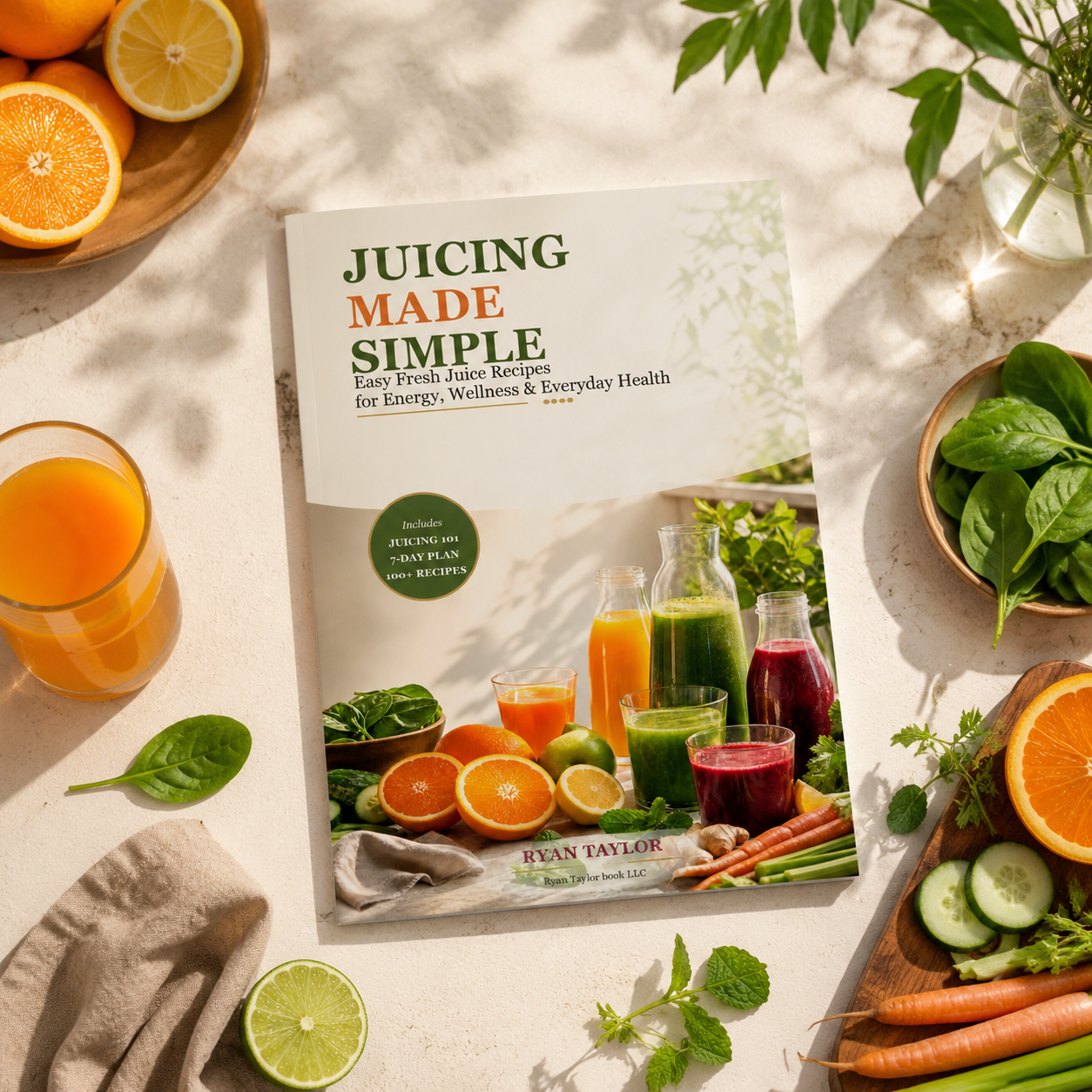 Juicing Made Simple: Easy Fresh Juice Recipes for Energy, Wellness & Everyday Health