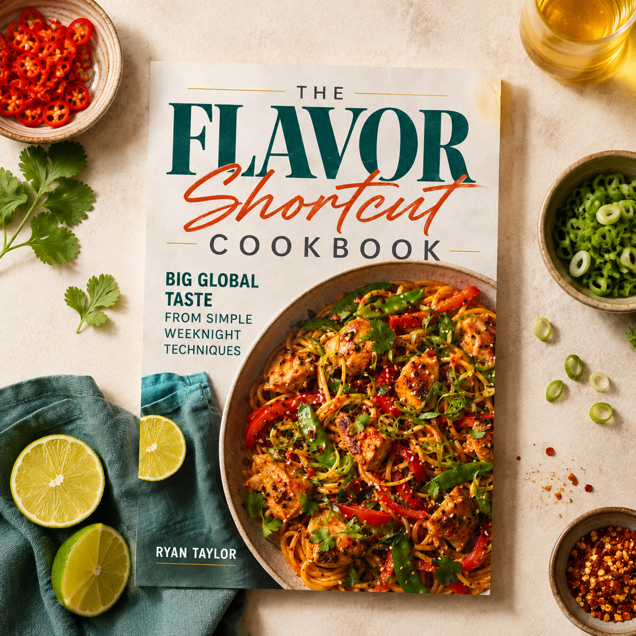 The Flavor Shortcut Cookbook: Big Global Taste from Simple Weeknight Techniques