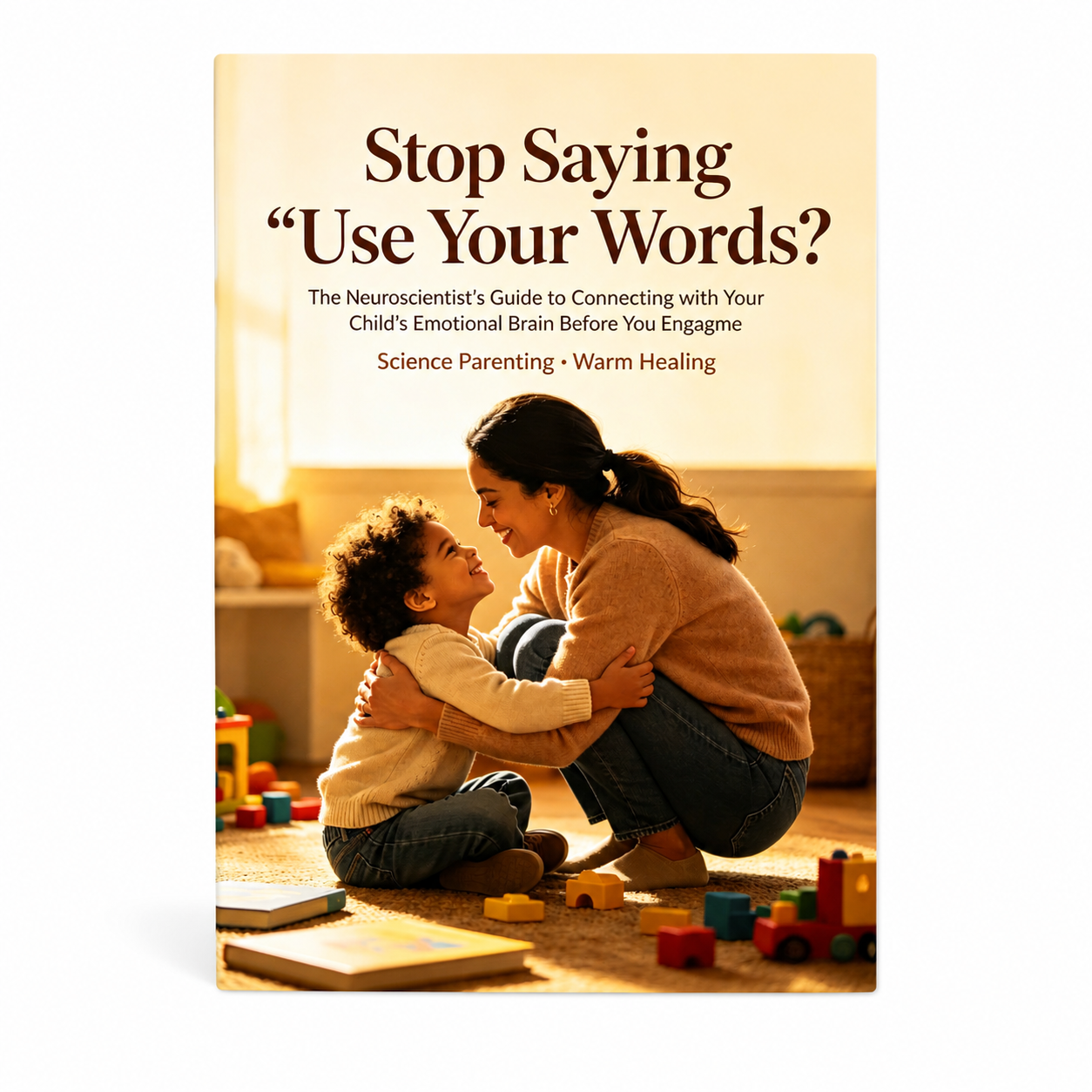 Stop Saying "Use Your Words": The Neuroscientist's Guide to Connecting with Your Child's Emotional Brain Before You Engage the Logical One
