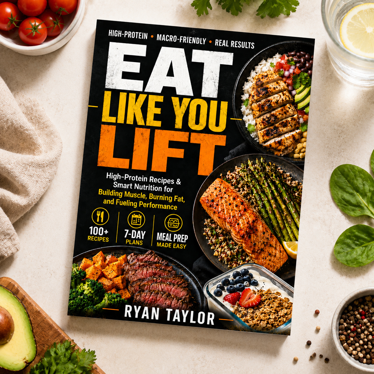 Eat Like You Lift: High-Protein Recipes & Smart Nutrition for Building Muscle, Burning Fat, and Fueling Performance