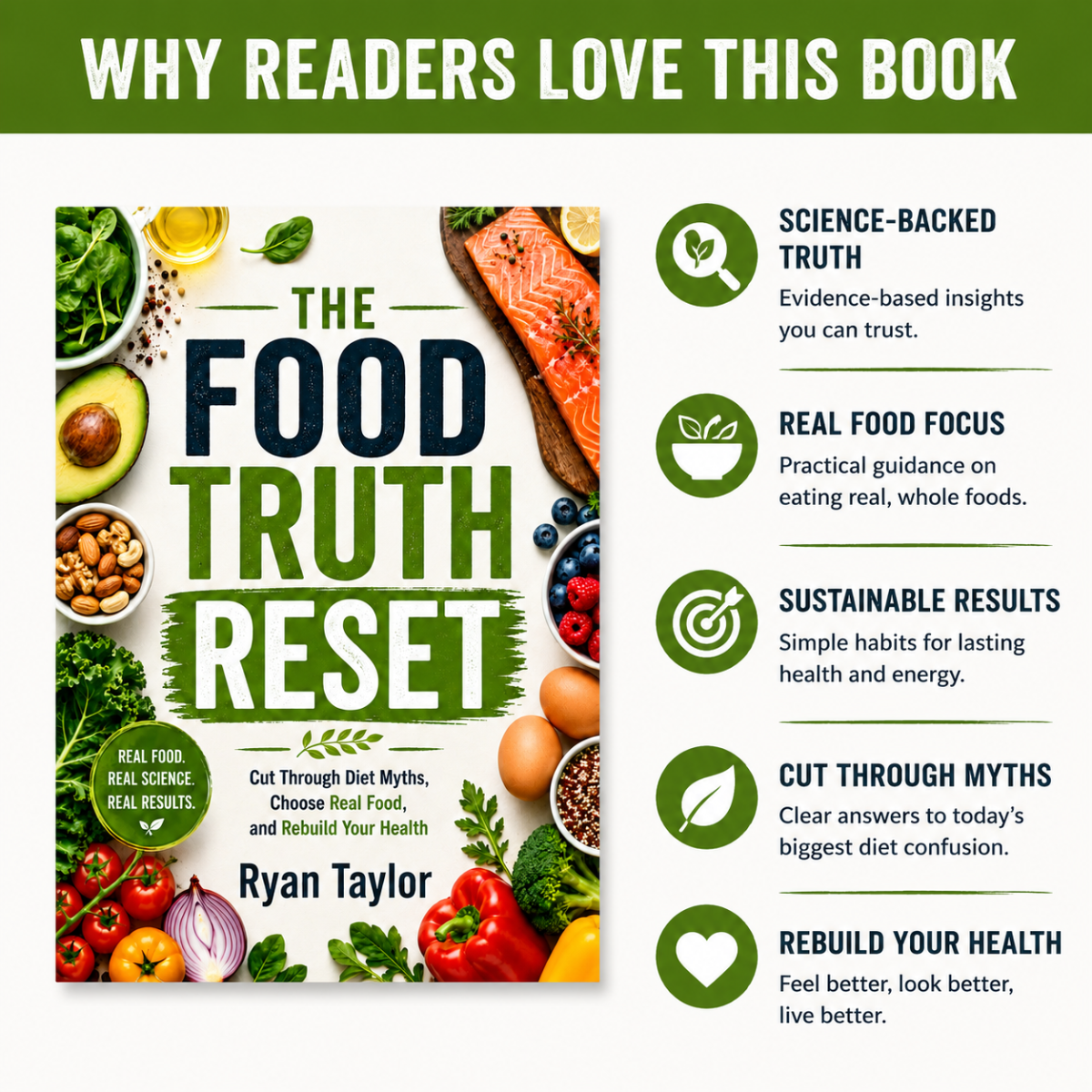 The Food Truth Reset: Cut Through Diet Myths, Choose Real Food, and Rebuild Your Health