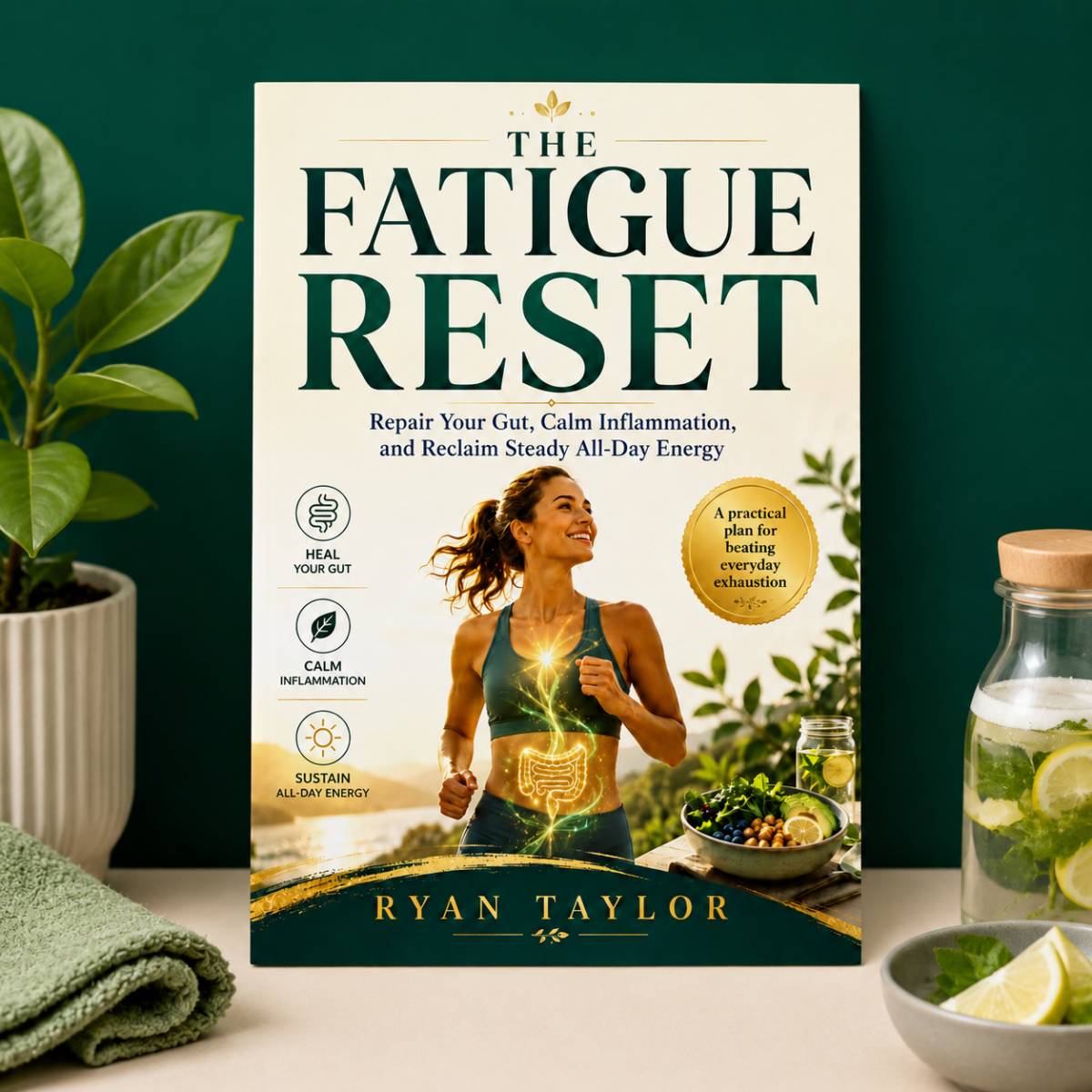 The Fatigue Reset: Repair Your Gut, Calm Inflammation, and Reclaim Steady All-Day Energy