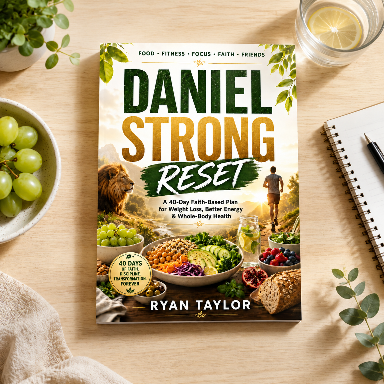Daniel Strong Reset: A 40-Day Faith-Based Plan for Weight Loss, Better Energy & Whole-Body Health