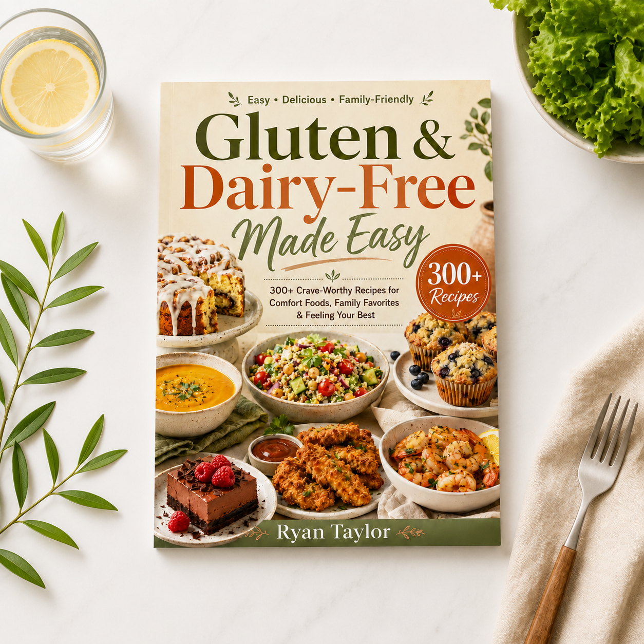 Gluten & Dairy-Free Made Easy: 300+ Crave-Worthy Recipes for Comfort Foods, Family Favorites & Feeling Your Best
