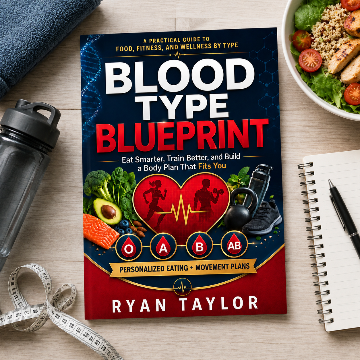 Blood Type Blueprint: A Practical Guide to Food, Fitness, and Wellness by Type — Eat Smarter, Train Better, and Build a Body Plan That Fits You