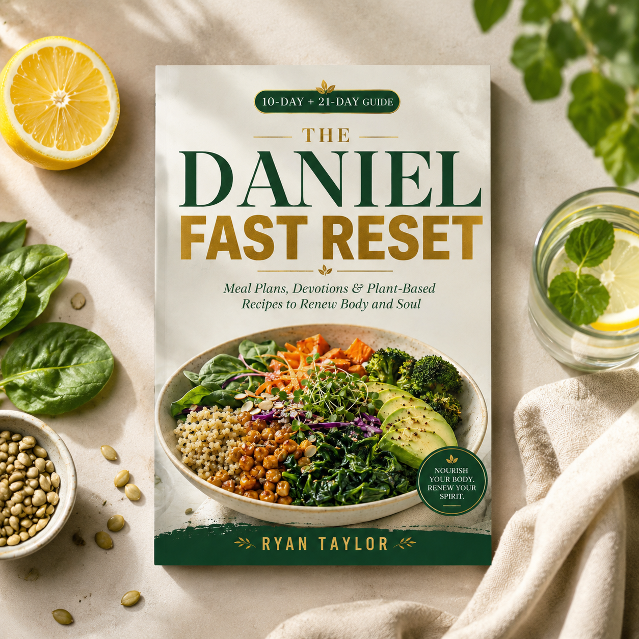 The Daniel Fast Reset: Meal Plans, Devotions & Plant-Based Recipes to Renew Body and Soul