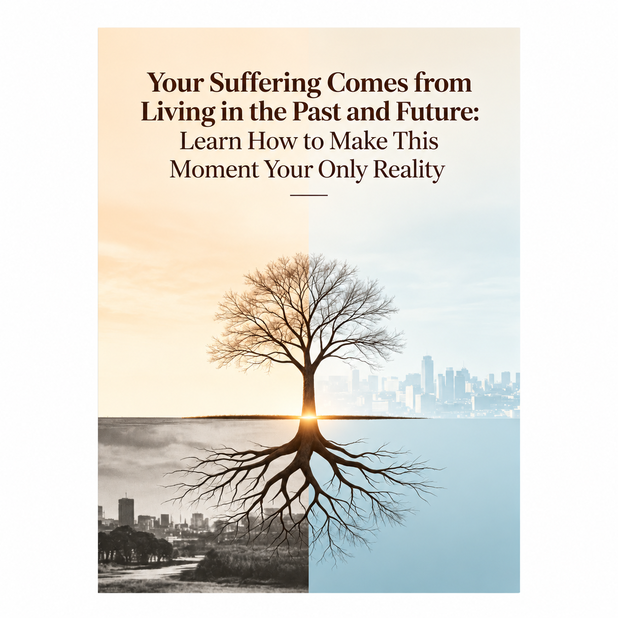 Your Suffering Comes from Living in the Past and Future: Learn How to Make This Moment Your Only Reality