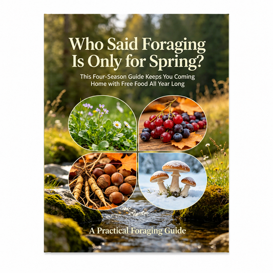Who Said Foraging Is Only for Spring? This Four-Season Guide Keeps You Coming Home with Free Food All Year Long