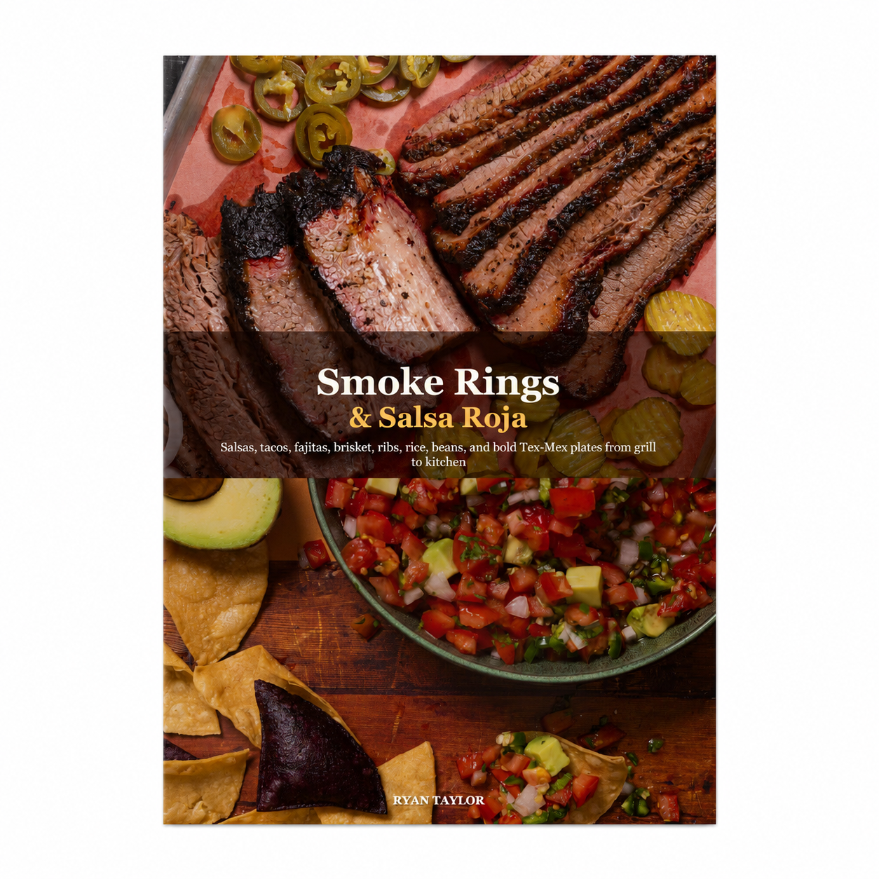 Smoke Rings & Salsa Roja:Salsas, tacos, fajitas, brisket, ribs, rice, beans, and bold Tex-Mexplates from grill to kitchen