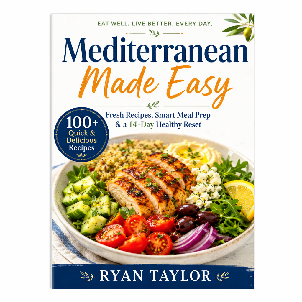 Mediterranean Made Easy: Fresh Recipes, Smart Meal Prep & a 14-Day Healthy Reset