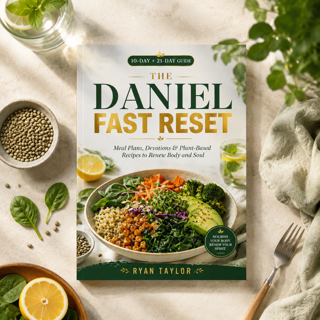 The Daniel Fast Reset: Meal Plans, Devotions & Plant-Based Recipes to Renew Body and Soul