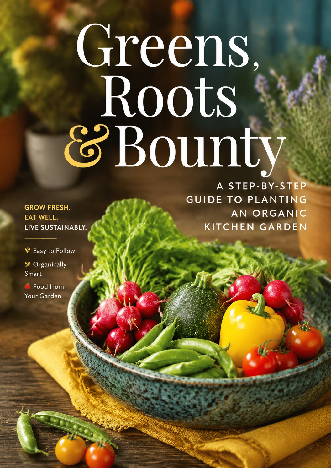 Greens, Roots & Bounty: A Step-by-Step Guide to Planting an Organic Kitchen Garden