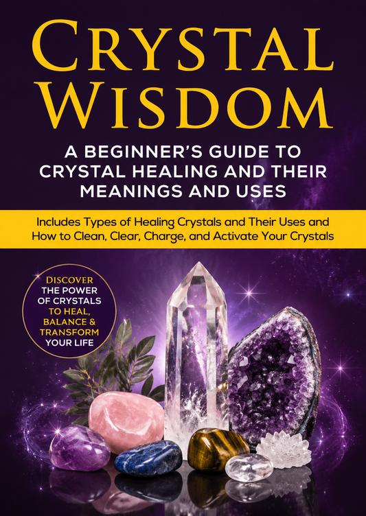Crystal Wisdom: A Beginner’s Guide to Crystal Healing and Their Meanings and Uses