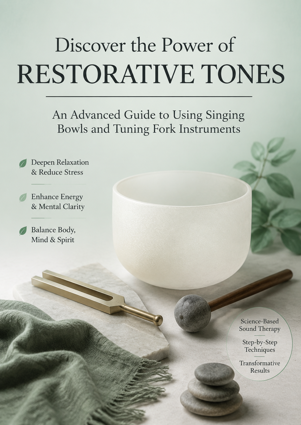Discover the Power of Restorative Tones: An Advanced Guide to Using Singing Bowls and Tuning Fork Instruments