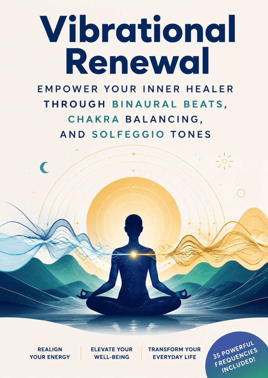 Vibrational Renewal: Empower Your Inner Healer Through Binaural Beats, Chakra Balancing, and Solfeggio Tones