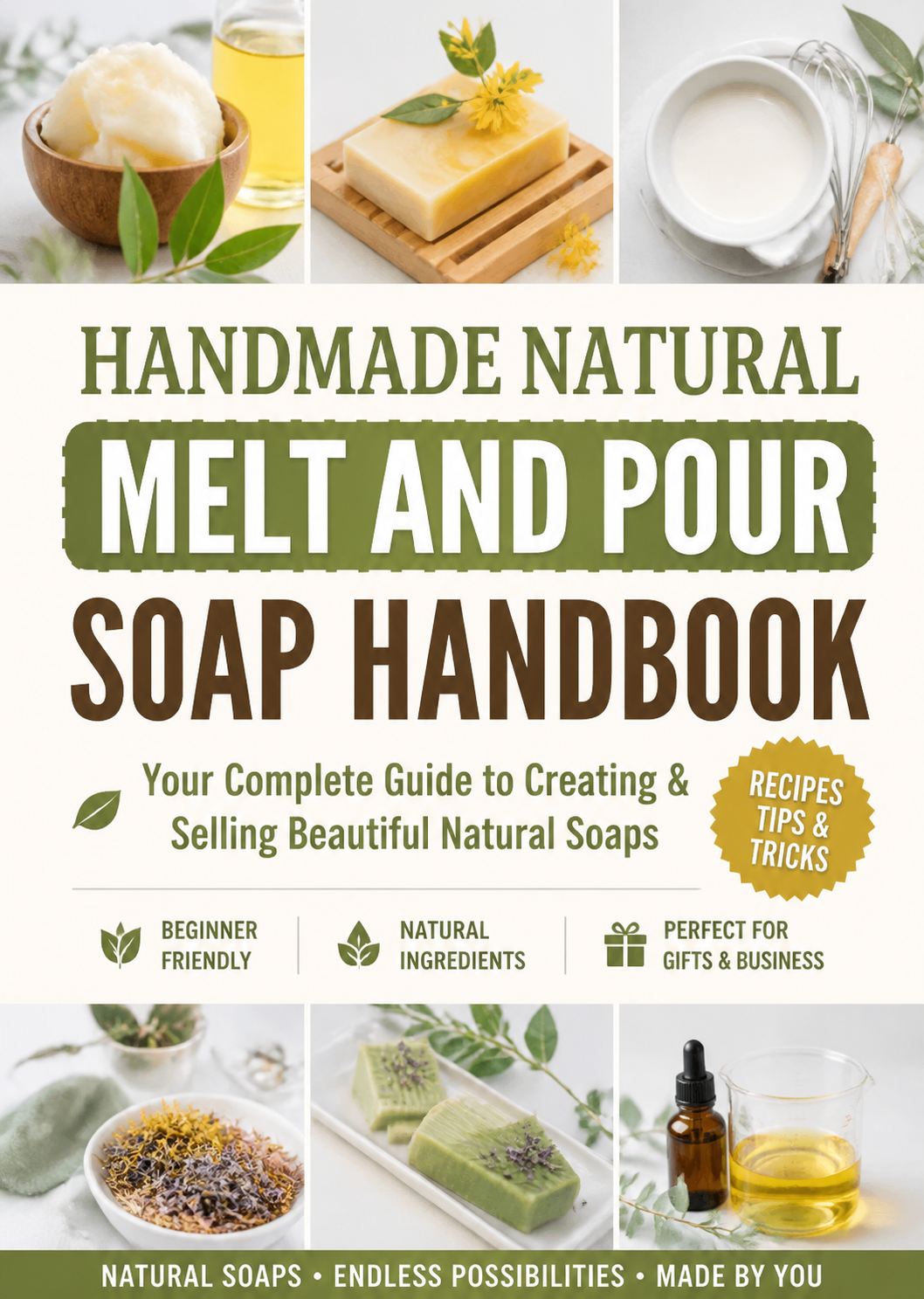 Handmade Natural Melt and Pour Soap Handbook