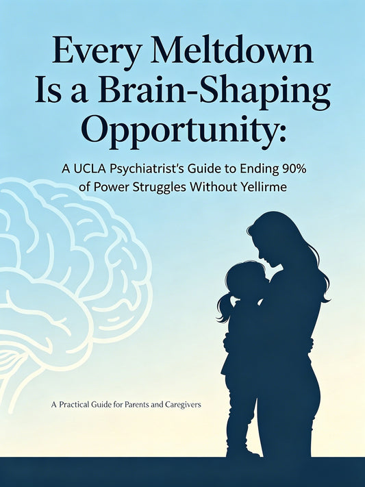 Every Meltdown Is a Brain-Shaping Opportunity: A UCLA Psychiatrist's Guide to Ending 90% of Power Struggles Without Yelling or Punishment