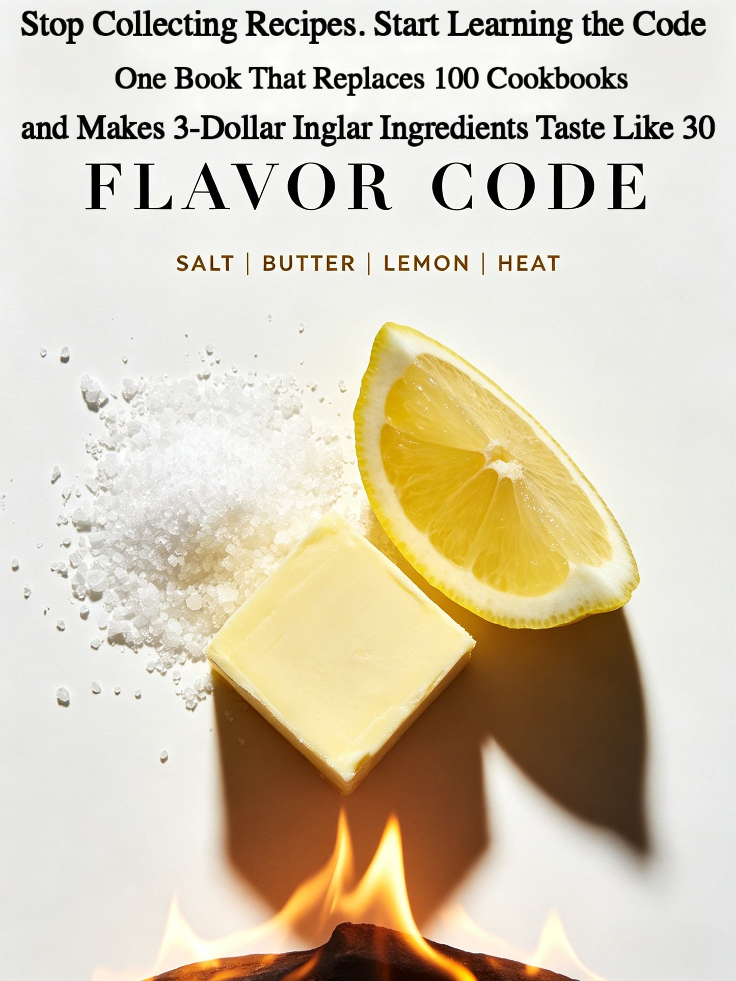Stop Collecting Recipes. Start Learning the Code. One Book That Replaces 100 Cookbooks and Makes 3-Dollar Ingredients Taste Like 30